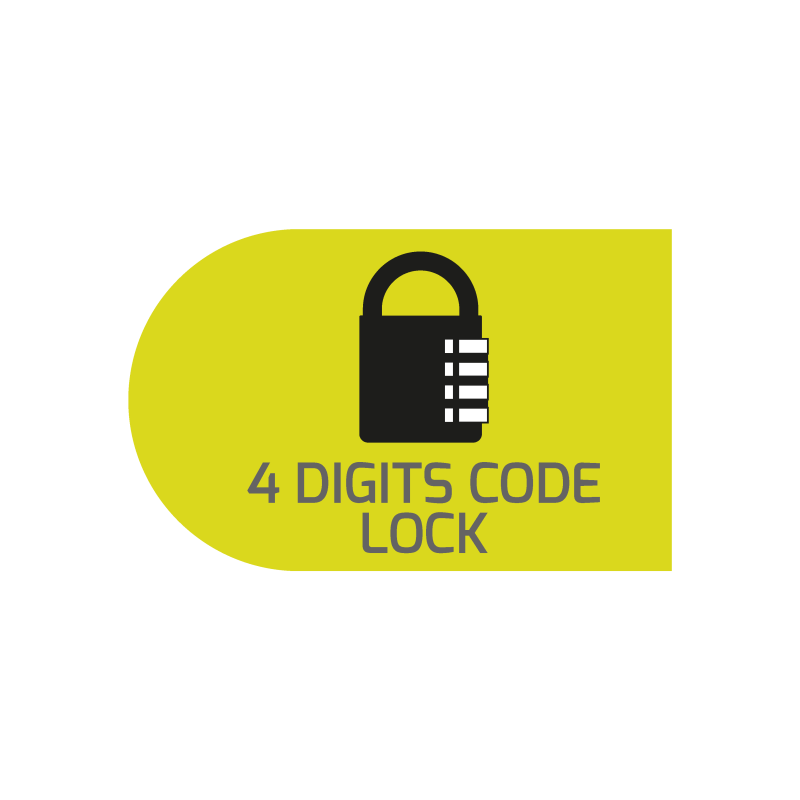 Combination security cable lock