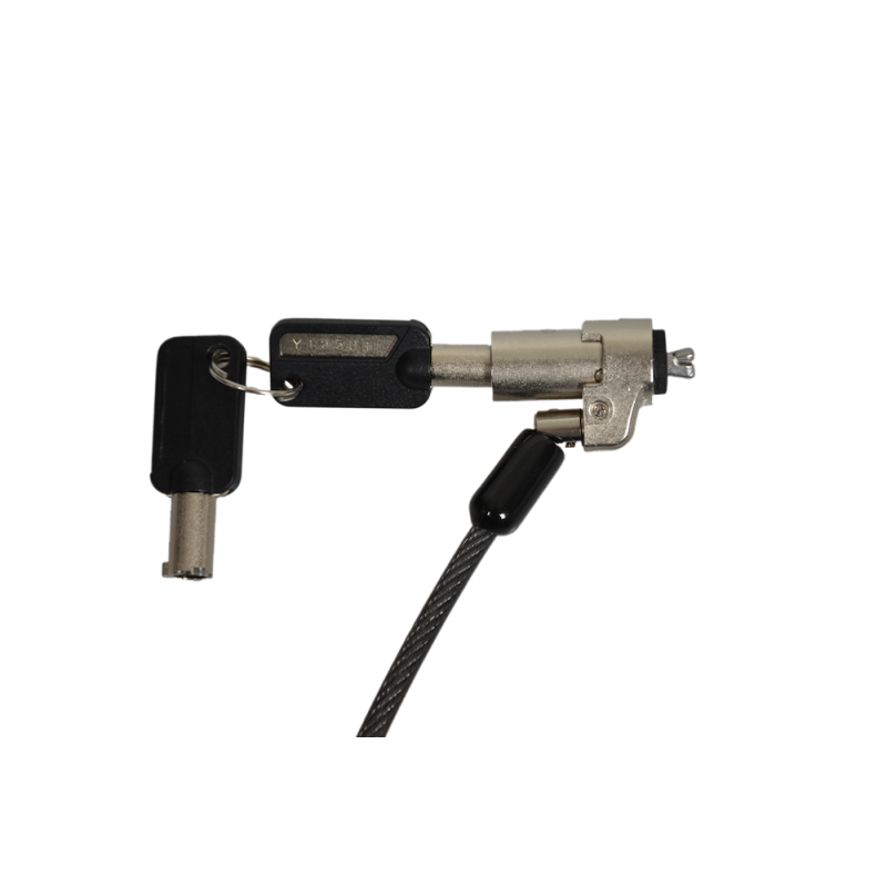 CABLE DE SEGURIDAD CON LLAVE - RANURA DE CUÑA NOBLE