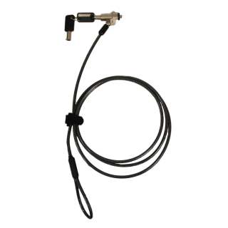 SECURITY CABLE KEYED - NOBLE WEDGE SLOT