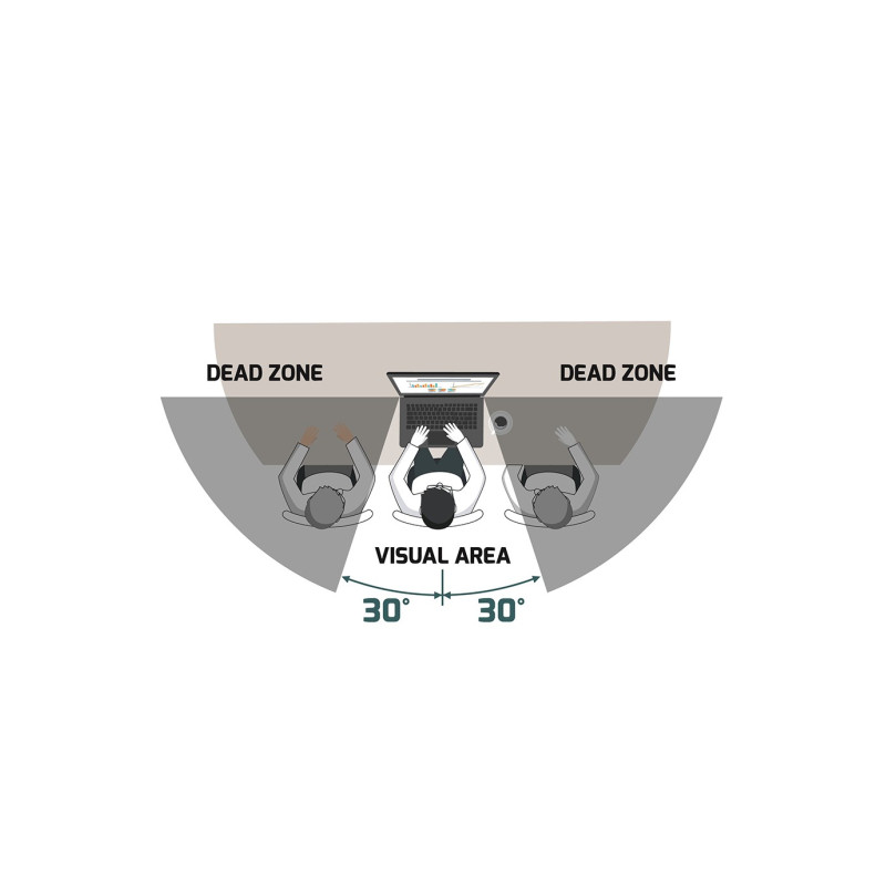 PRIVACY FILTER 2D - 13' 16/9 -  CLIP ON