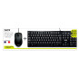 PACOTE DE TECLADO + MOUSE USB COM FIO - FR