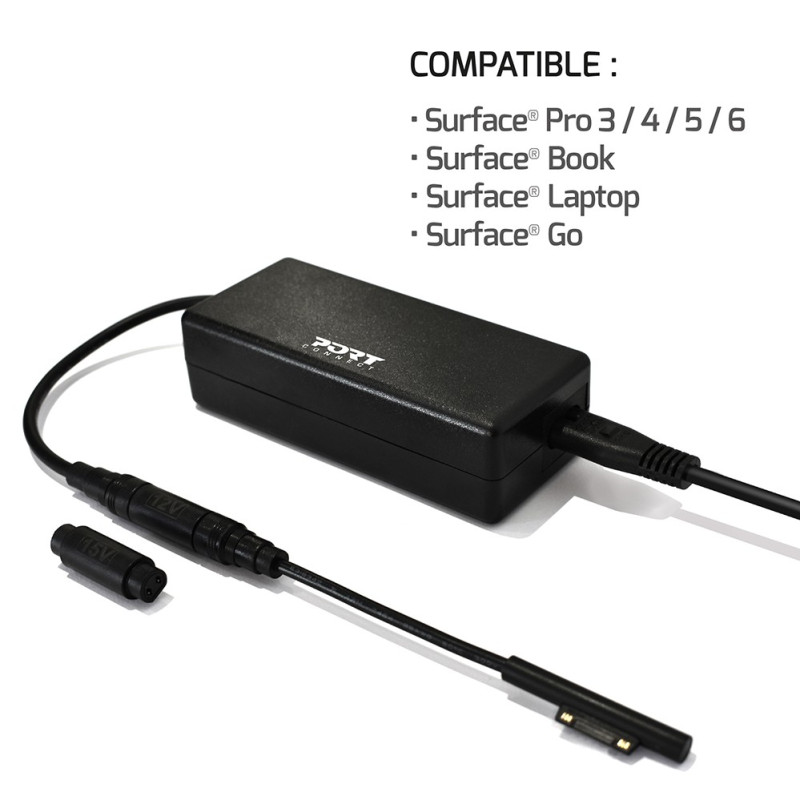 CHARGEUR POURORDINATEUR  60W FOR MICROSOFT SURFACE