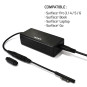 CHARGEUR POURORDINATEUR  60W FOR MICROSOFT SURFACE