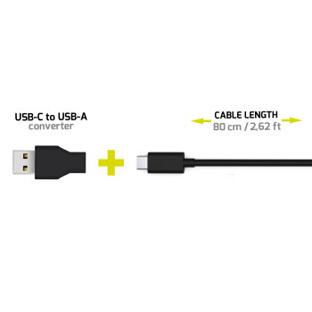 CYCLEE : CLAVIER FILAIRE ÉCO-CONÇU USB-A / C