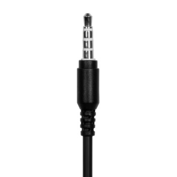 CASQUE Stereo avec micro Jack 3 5mm Coussin doreille mousse/controle volume  - microphone flexible BOITE RETAIL - GEMBIRD
