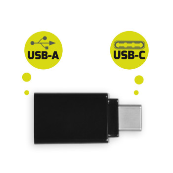 PACK DE 2 CONVERSORES USB TIPO C A USB TIPO A