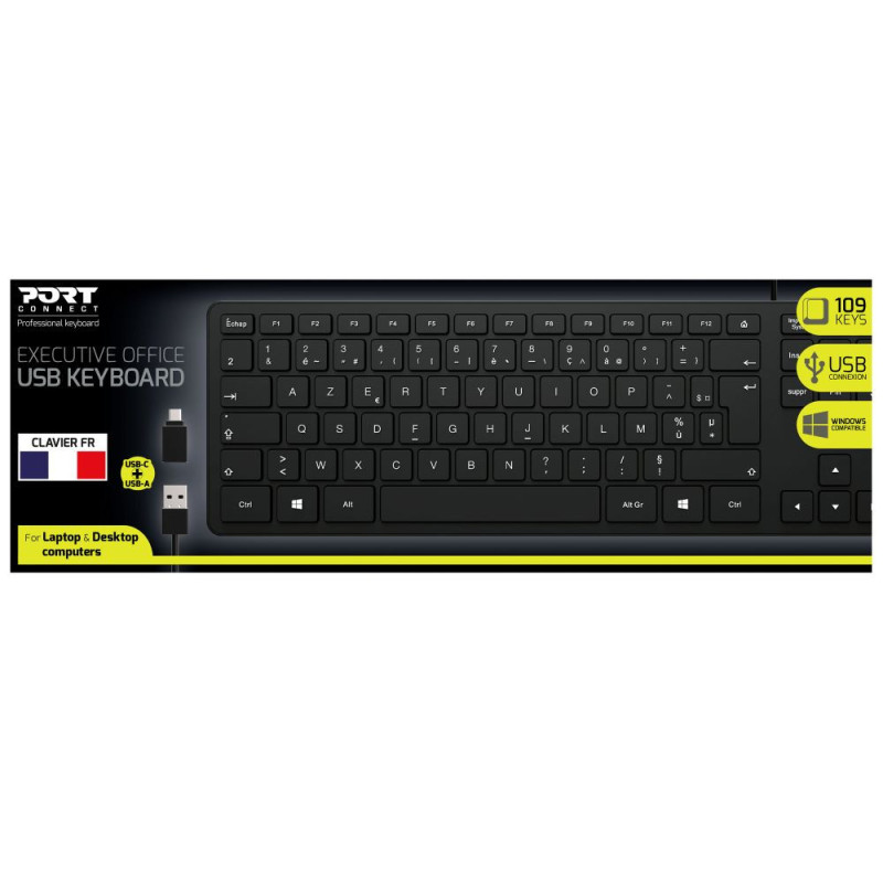 OFFICE KEYBOARD EXECUTIVE WIRED