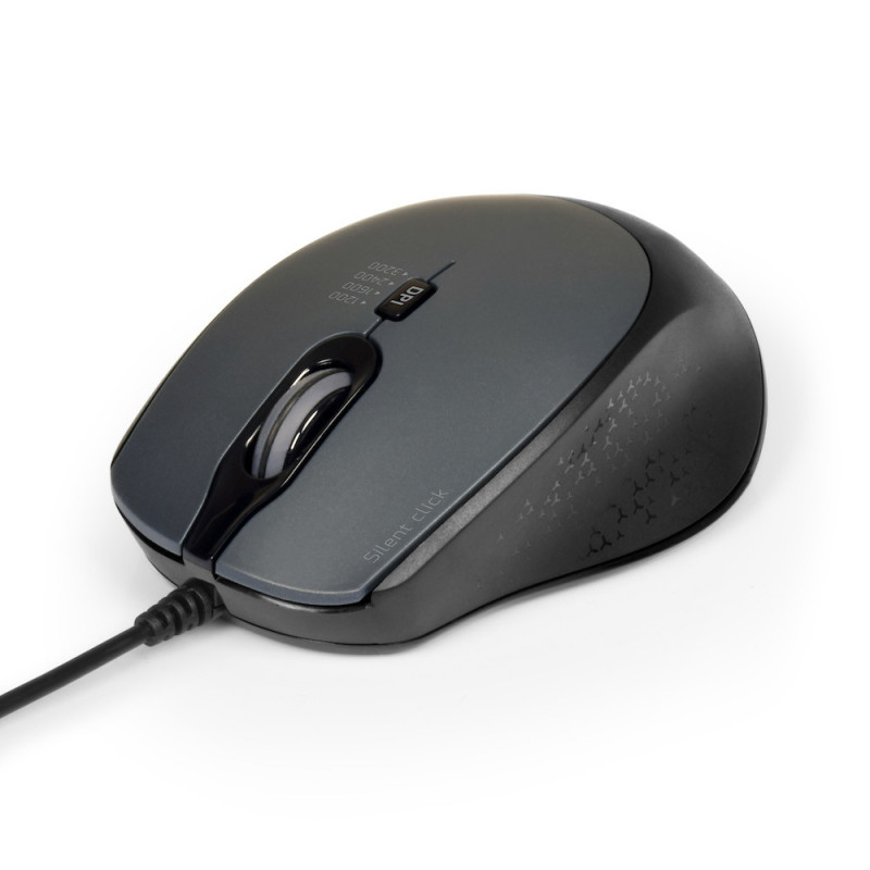 MAUS OFFICE WIRED SILENT PRO - SCHWARZ