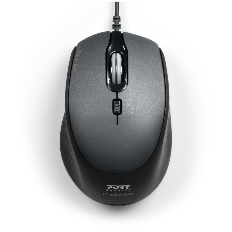  Ratón con cable, mouse para portátil con fácil clic