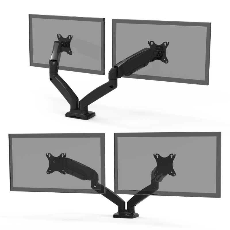 DUBBEL SKÄRMMONTERINGSARM