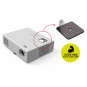 SECURITY SLOT ANCHOR KIT ALUMINUM - 40 x 40 x 6 MM