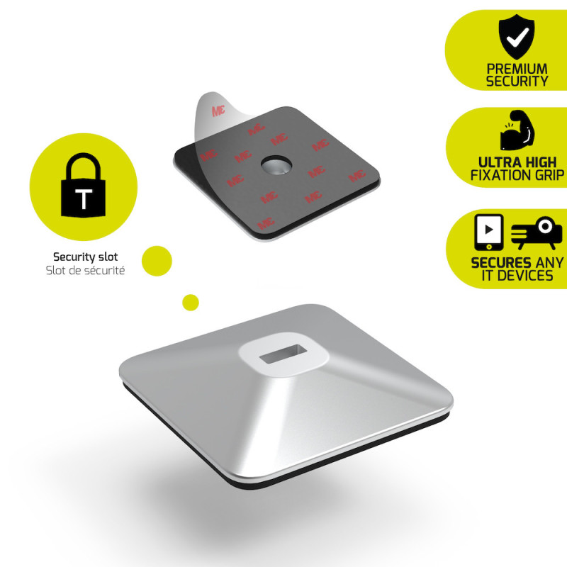SECURITY SLOT ANCHOR KIT ALUMINUM - 40 x 40 x 6 MM
