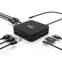 ESTACIÓN DE ACOPLAMIENTO DE VIAJE 2X4K USB-C ESTACIÓN DE ACOPLAMIENTO DE VIAJE 2X4K USB-C