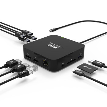 ESTACIÓN DE ACOPLAMIENTO DE VIAJE 2X4K USB-C