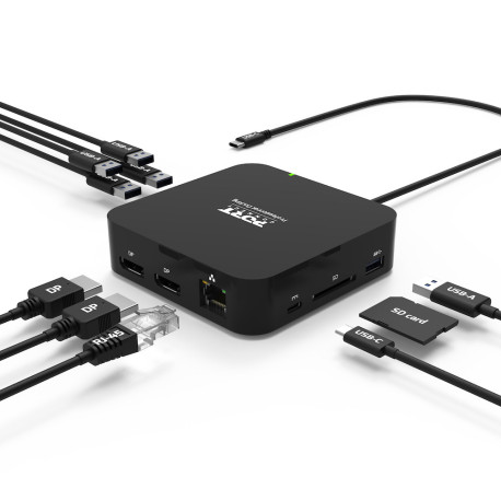 ESTAÇÃO DE ACOPLAMENTO PARA VIAGEM 2X4K USB-C