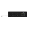 ESTACIÓN DE ACOPLAMIENTO DE VIAJE 2X4K USB-C ESTACIÓN DE ACOPLAMIENTO DE VIAJE 2X4K USB-C