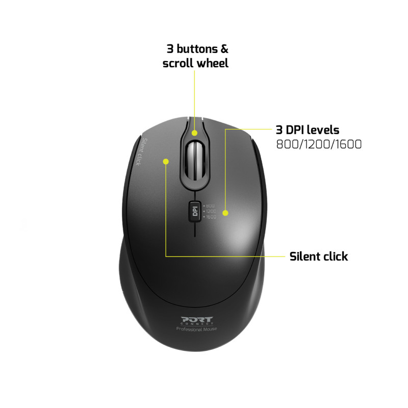 PACOTE DE DESKTOP PROFISSIONAL SEM FIO: MOUSE E TECLADO