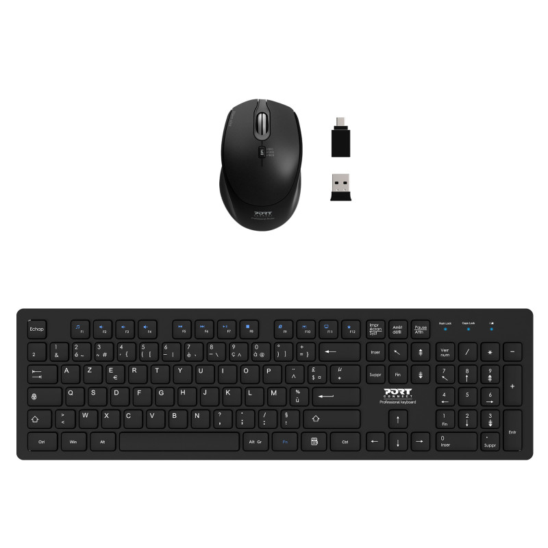PACOTE DE DESKTOP PROFISSIONAL SEM FIO: MOUSE E TECLADO