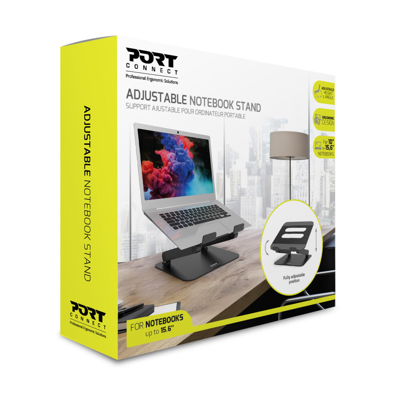 SUPORTE PARA NOTEBOOK AJUSTÁVEL ALUMÍNIO