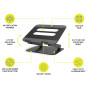 ADJUSTABLE NOTEBOOK STAND ALUMINUM
