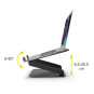 ADJUSTABLE NOTEBOOK STAND ALUMINIUM