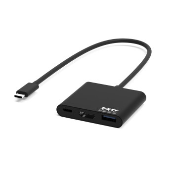 DOCKNING MINI TYP C HDMI + USB3 + USB-C PD