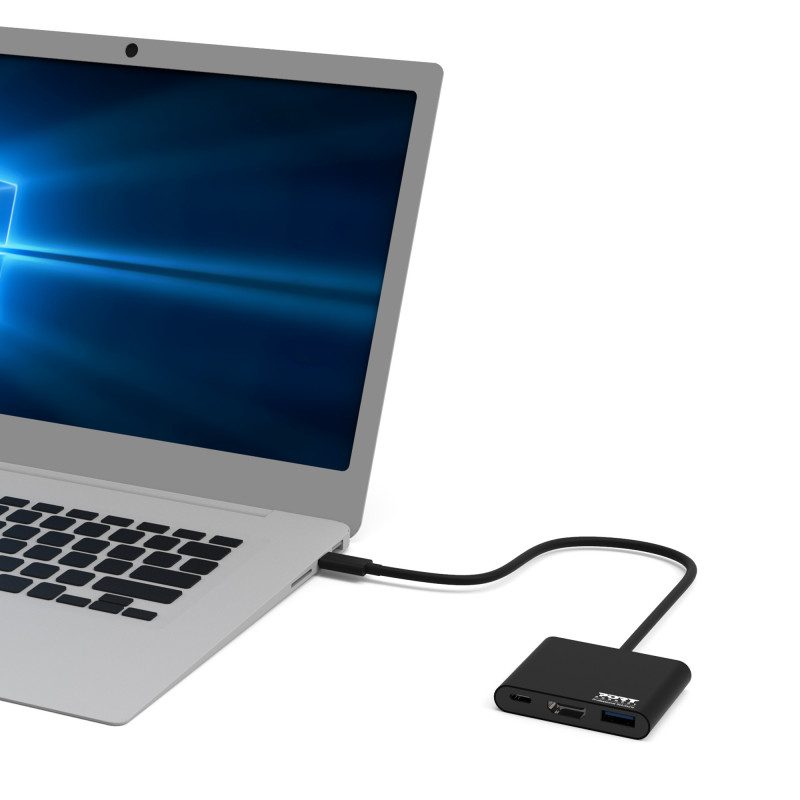 ACOPLAMIENTO MINI TIPO C HDMI USB3 USB-C PD