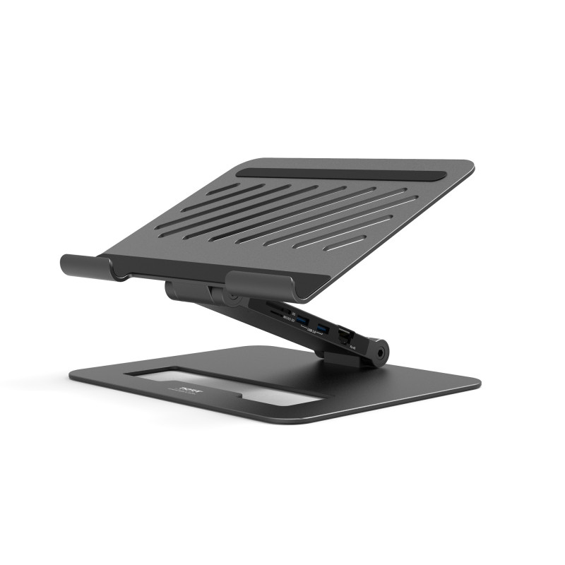 STATION D’ACCUEIL USB-C 2 EN 1 AVEC SUPPORT POUR ORDINATEUR PORTABLE