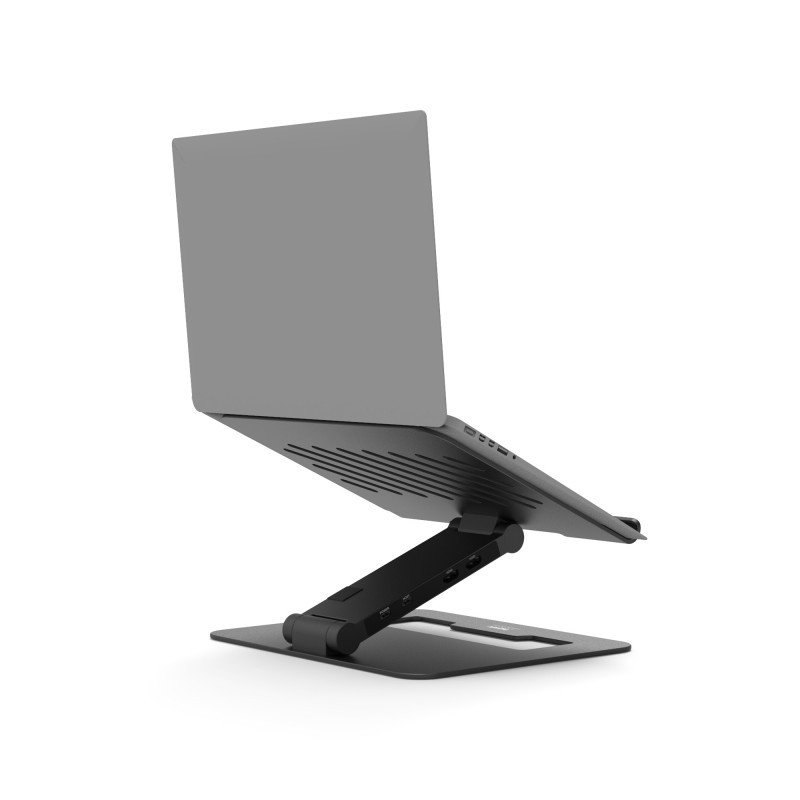 USB-C 2-IN-1 DOCKINGSTATION MED HÅLLARE FÖR BÄRBAR