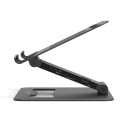 2 IN 1 USB-C DOCKING STATION WITH NOTEBOOK STAND