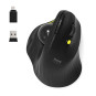 Souris ergonomique Bluetooth® sans fil & rechargeable avec boule directionnelle