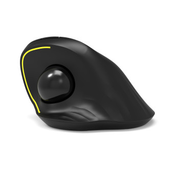 Bezprzewodowa i ładowalna ergonomiczna mysz Bluetooth® z kulką kierunkową
