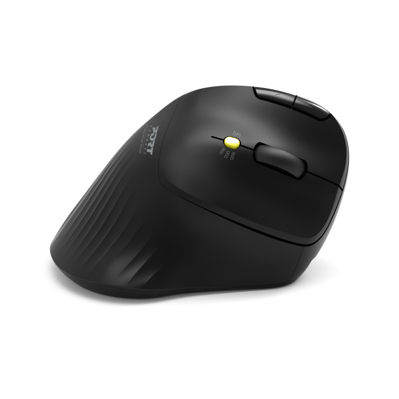 Drahtlose und wiederaufladbare ergonomische Bluetooth®-Maus mit Richtungskugel