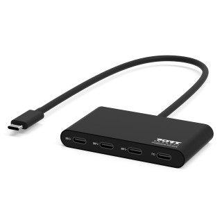 USB TYPE-C HUB - 4 TYPE-C PORTS
