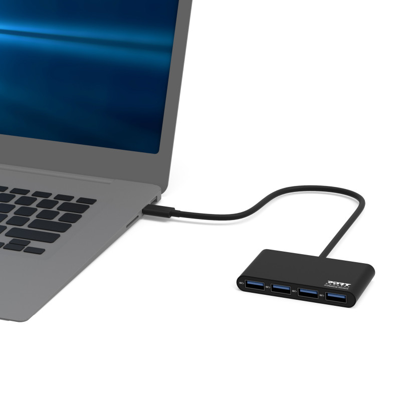 USB HUB 4 PORTS TYPE C