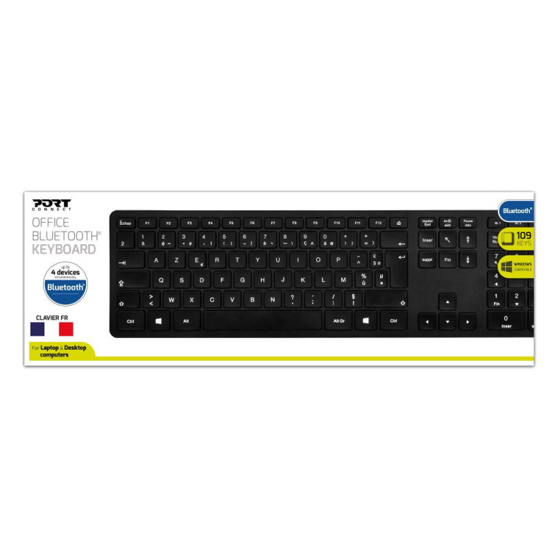 TECLADO DE ESCRITORIO BLUETOOTH®