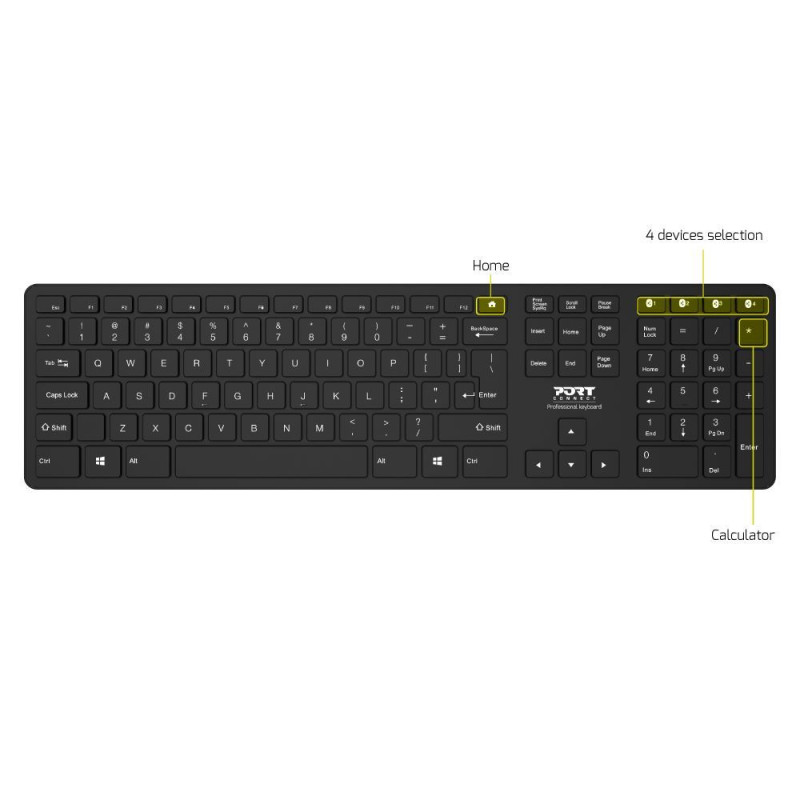 CLAVIER BLUETOOTH® DE BUREAU