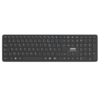 DE - TASTATUR OFFICE PRO WIEDERAUFLADBARES BLUETOOTH - DE