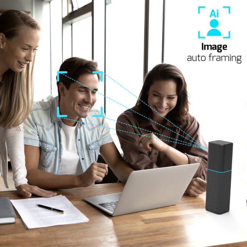 Torre de conferência de desktop de áudio/vídeo 2K UHD tudo-em-um