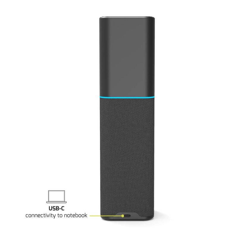 Torre de conferência de mesa de áudio/vídeo multifuncional 2K UHD