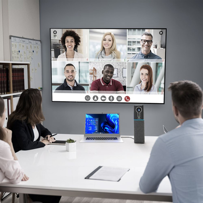 Tour de conférence de bureau Audio/Vidéo tout-en-un 2K UHD