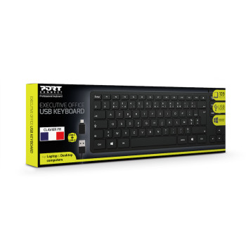 Clavier sans fil Bluetooth® Executive Azerty