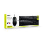PACOTE DE MOUSE COM TECLADO USB COM FIO - FR