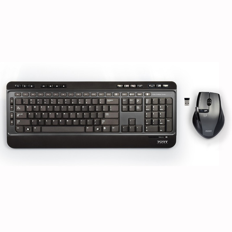 Clavier sans fil Bluetooth® Rechargeable Qwerty