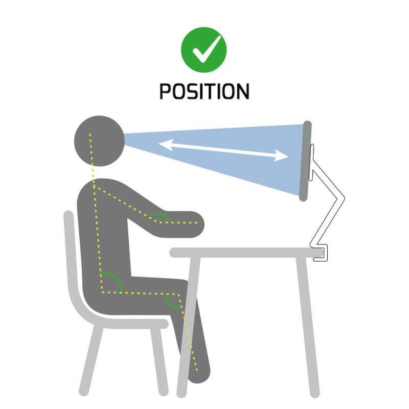 Support de bureau 1 écran