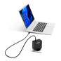 45W USB-C power supply for PC computer, tablet or smartphone
