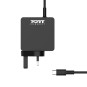 45W USB-C power supply for PC computer, tablet or smartphone