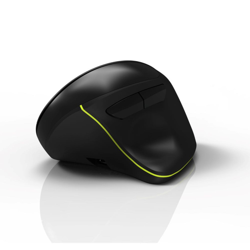 Ergonomische wiederaufladbare kabellose 2,4-GHz- und Bluetooth®-Maus