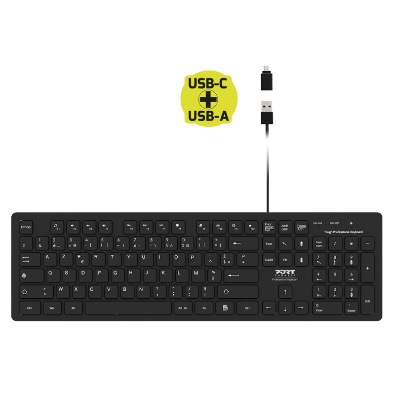Clavier filaire USB Azerty