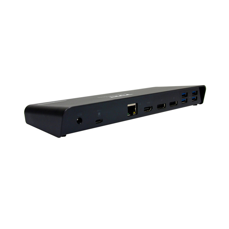 Desktop-Dockingstation 3 x 4K USB-A und USB-C 12 Geräte 85 W